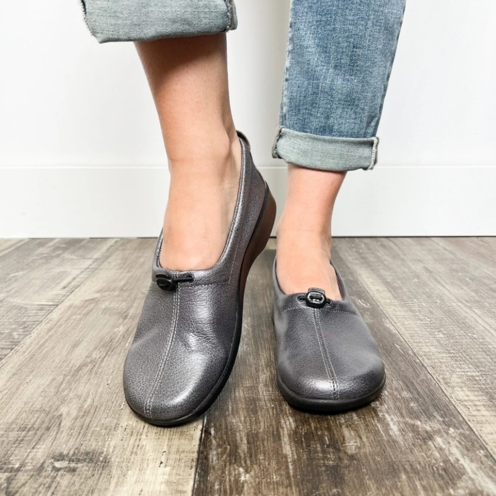 SAS Funk Athletic Slip On Pewter Size 7.5W
